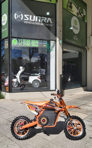 Imagen 4 de 25 de Motocross Mini Eléctrica Sunra Niños Regalo Ahora 12/18 V