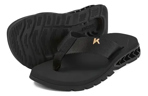 Chinelo Kenner Rakka Conforto Extremo Black Envio Imediato
