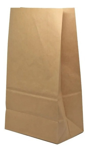 Pack 15 Unidades Bolsa Papel Kraft 30x20x12 Delivery