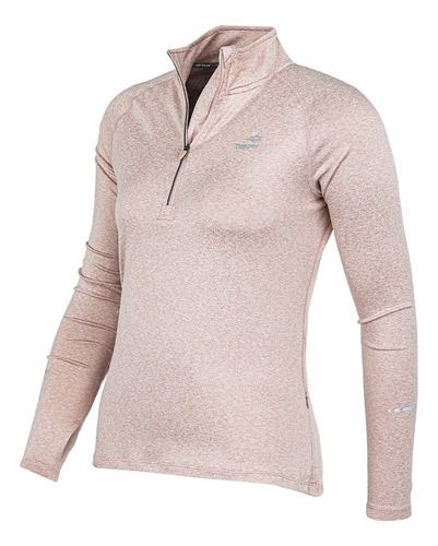 Buzo Topper Mid Layer Wmn Ii Rosa Mujer
