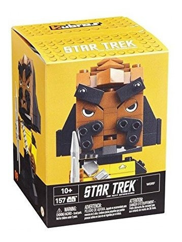 Mega Construx Kubros Star Trek Worf - Kit De Construcción