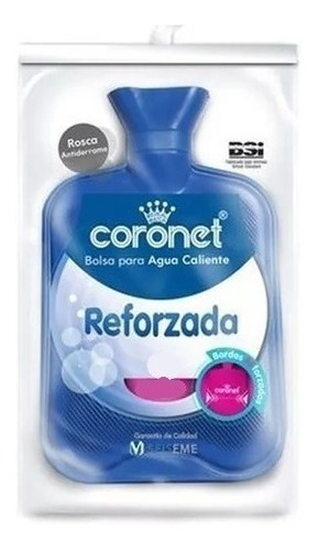 Bolsa De Agua Caliente Coronet Reforzada Rosca Antiderrame