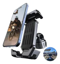 Comprar Qewdaeq Porta Celular Para Moto, 360° Anti-caída Soporte Para Celular Moto, Porta Celular Para Bicicleta Con Mejorado Monturas Manillar, Compatible Con Teléfonos iPhone Y Android, 4.7-7 Smartphones