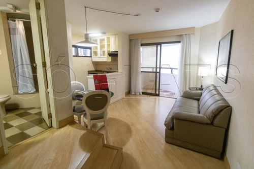 Imagem 1 de 15 de Flat No Pool Para Investimento, Próximo Ao Masp, A 2 Quarteirões Da Paulista - Sf27176