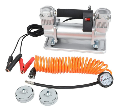 Compresor 12v Inflador 2 Cilindros 150 Psi Auto 480w Camion