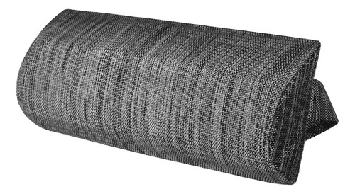 Almohada Para Cuello Reposacabezas Cojín De Negro + Gris