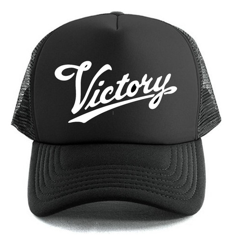 Gorra Estilo Trucker Victory Logo Motos