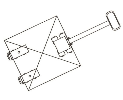 Plataforma De 3 Patines Para Transporte 12t Tractel Pakrol