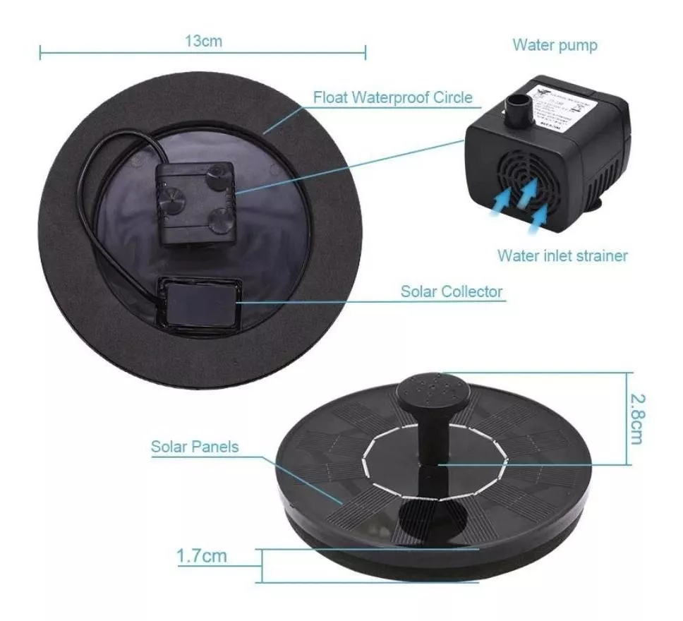 Tercera imagen para búsqueda de fuente solar flotante