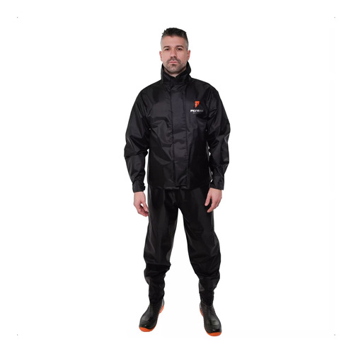 Conjunto Capa De Chuva Motoqueiro Urban Masculino Pioneira