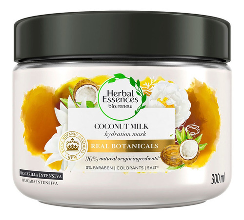 Mascarilla Herbal Essences Bio Botanicals Coco Y Aloe 300ml