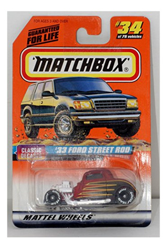 Matchbox 1997 Series 5 Classic Decades 1:58 33 Ford Wpaq8