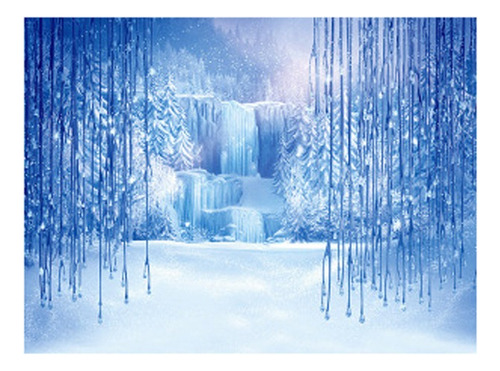 Frozen Telon De Fondo De Invierno Nieve Fotografía Telon De