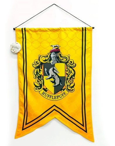 Imagen 1 de 2 de Banderín Harry Potter - Hufflepuff - Licencia Oficial
