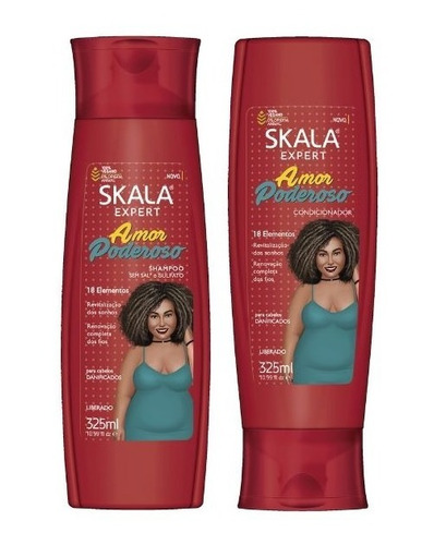 Skala Potao Do Amo Vegana Shampoo Acondicionador Kitx2 