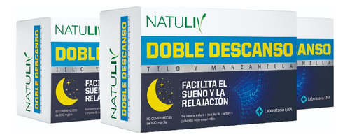 3x Natuliv Doble Descanso X 60 Comp