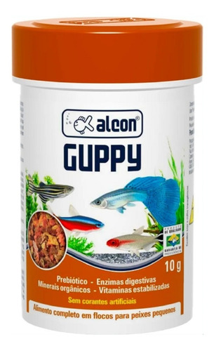 Ração Alcon Guppy 10g