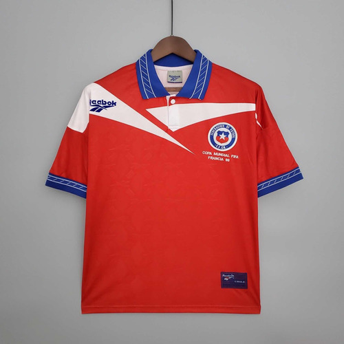 Camiseta Retro Chile 1998 Mundial
