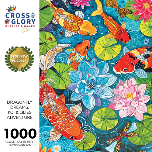 Cross & Glory - Dragonfly Dreams: Koi & Lilies Adventure - R