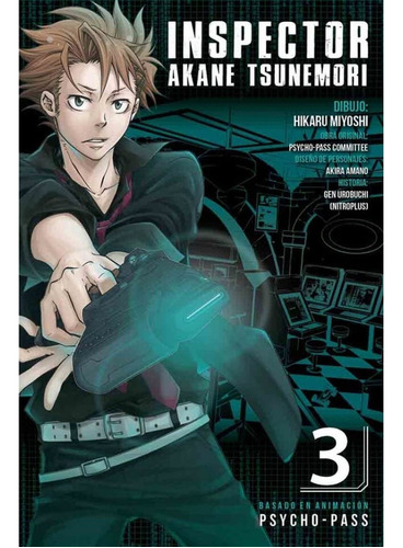 Manga Panini Psycho Pass #3 En Español