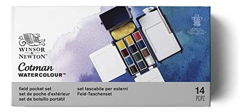 Caixa De Campo De Pintura Em Aquarela Winsor & Newton 39063