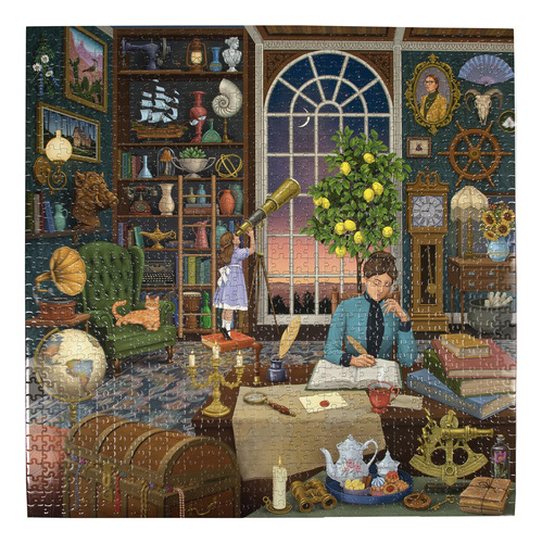Puzzle Eeboo Piece & Love: Alchemist's Library 1000 Piezas