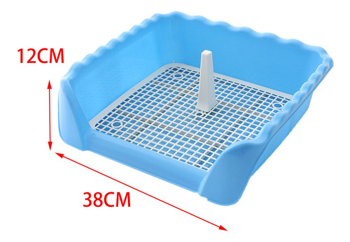 Bandeja De Baño De Entrenamiento Para Gatos Y Azul Pequeño
