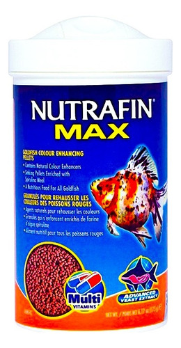 Nutrafin Max Granulos Realzadores De Color Goldfish 175 Gr.