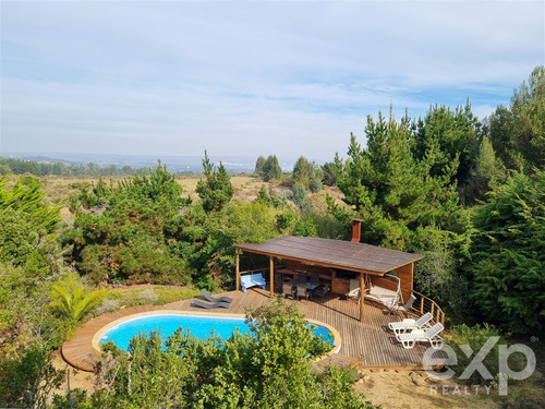 Se Vende Casa Amoblada En Condominio Campomar, Tunquén
