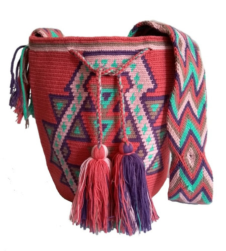 Mochilas Wayuu Originales Grandes Hechas A Mano