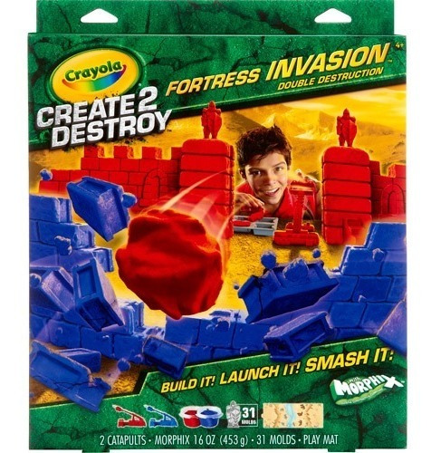 Crayola Crear 2 Destruir Fortaleza Invasión Juego Conjunto