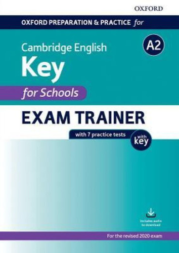 Oup Cambridge English A2 Key For Schools Exam Trainer  W/key