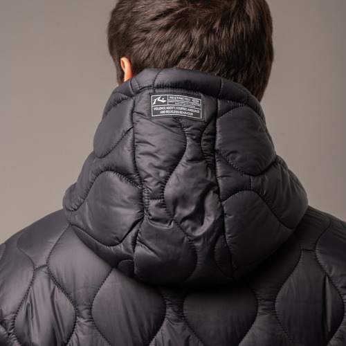 Campera De Abrigo Rusty Freemont Negra Hombre