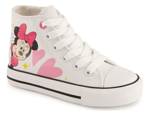 Sneaker Escolar 54715zve Textil Mimi Disney Minnie Amor