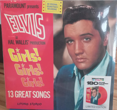 Elvis - Girls! Girls! Girls! Colored Vinilo Limt Edt Importa