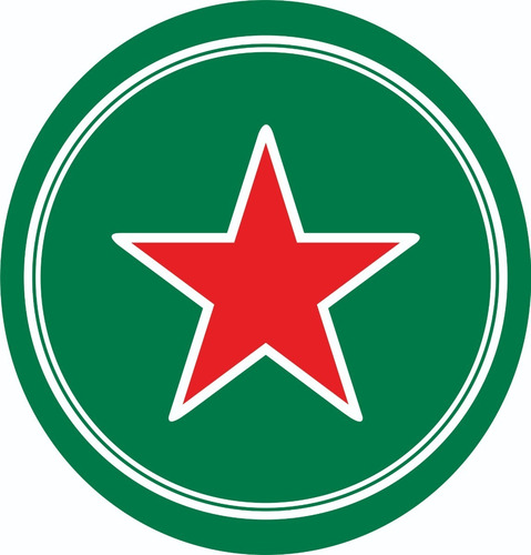 Adesivo 30x30cm De Recorte Tampa Tambor Heineken | Parcelamento sem juros Adesivo 30x30cm De Recorte Tampa Tambor Heineken | Parcelamento sem juros