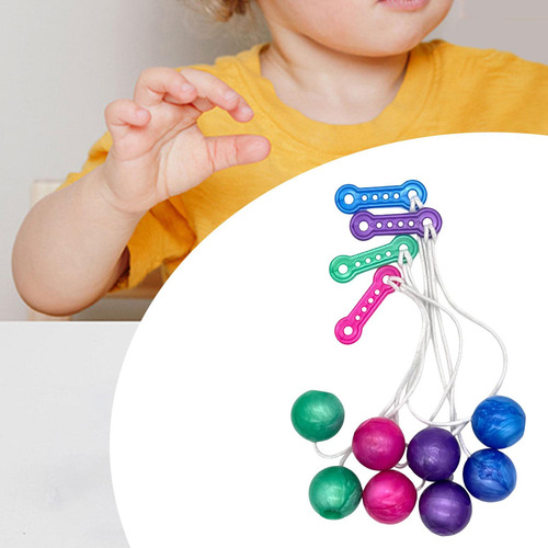 6 Novedad Swing Bump Ball En Una Cuerda Habilidades Motoras
