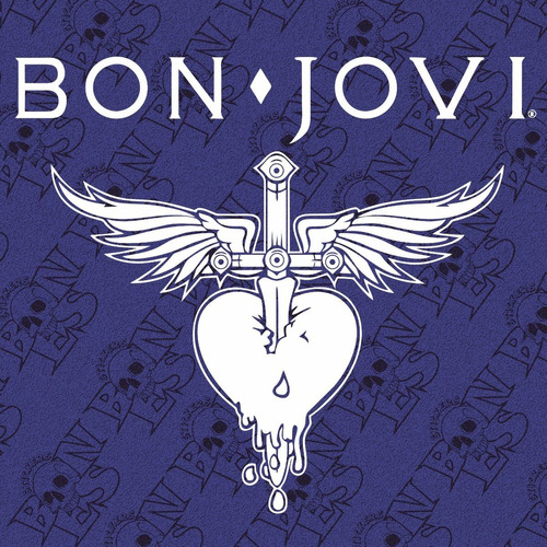 Calco Bon Jovi Daga Corazon - Vinilo - Sticker