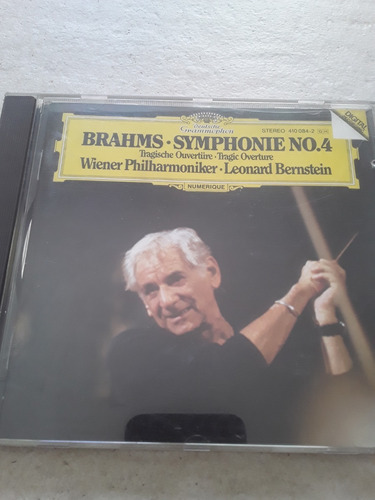 Brahms - Symphonie No 4 Wiener Bernstein - Cd / Kktus 