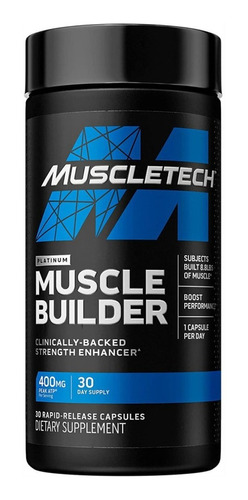 Testosterone Muscle Builder Muscletech 30 Cap Usa Import