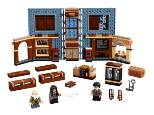 Imagem 1 de 4 de Blocos de montar  Lego Harry Potter Hogwarts moment: charms class 256 peças  em  caixa