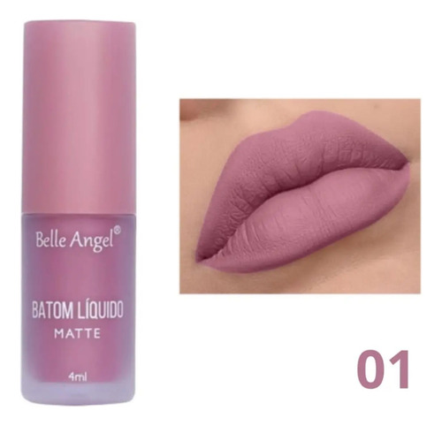 Batom Líquido Matte Escolha Sua Cor - Belle Angel Rosa