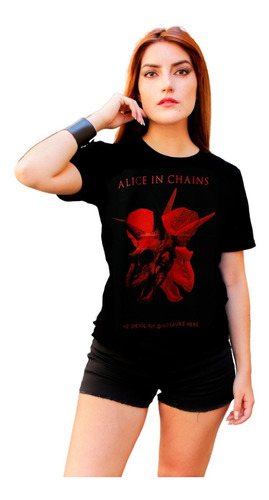 Polera Alice In Chains / The Devil Put Dinosaurs / Lucy Rock