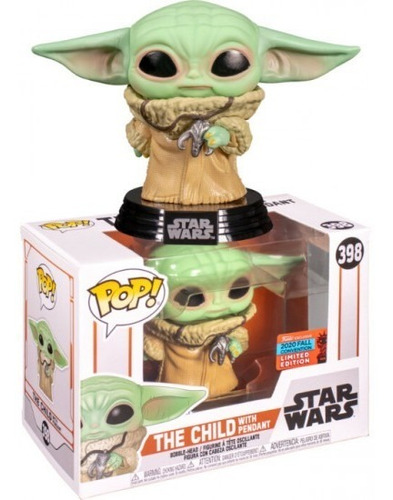 Funko Pop  The Child With Pendant #398  (limited Edition)