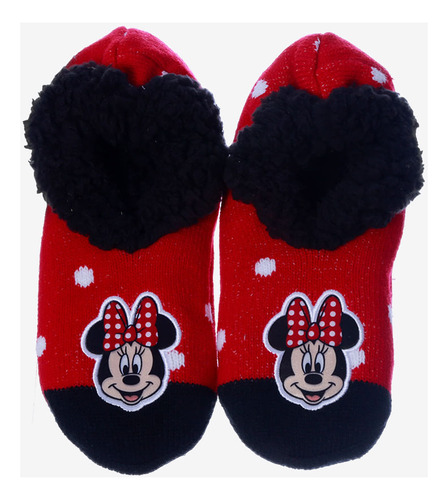 Meia Pantufofa Minnie Mouse - Disney Zona Criativa