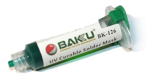 Mascara Antisoldar Pcb Curable Uv Baku Bk 126