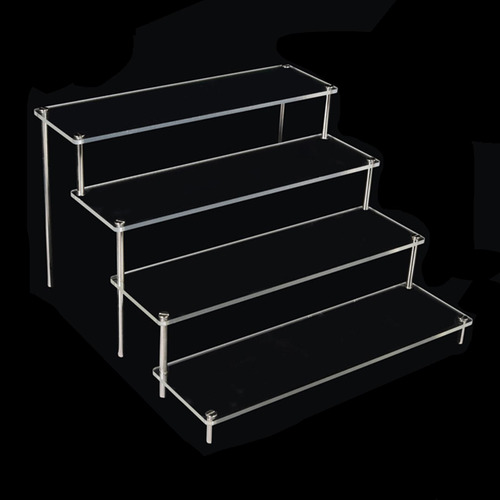 Soporte De Figura De 4 Niveles De Ancho 27x28cm Claro