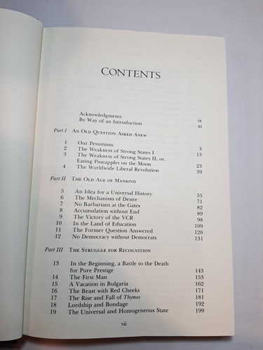 Imagen 2 de 10 de Libro El Fin De La Historia Y El Ultimo Hombre Ing. 7pl 2648