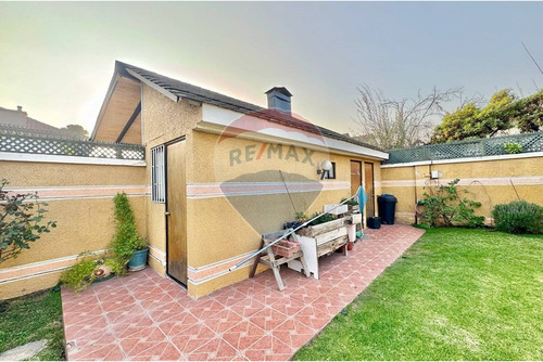 Amplia Casa Ñuñoa 4d Gran Jardin Y Piscina