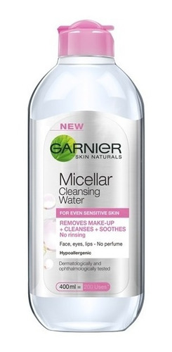 Desmaquillante Garnier Micellar Water X 400ml.